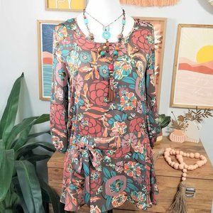 Matilda Jane You & Me Annalise Blouse. Gorgeous Floral Women’s Size S Small